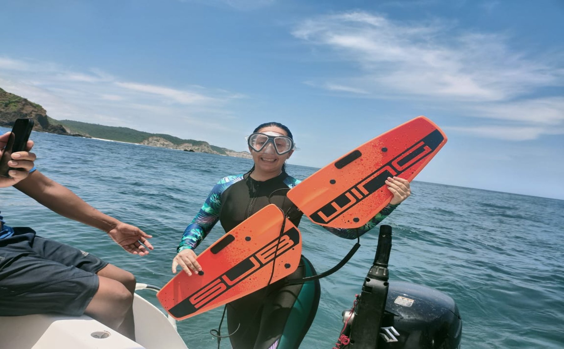 Practica de Subwing - Vuelo Bajo del Agua